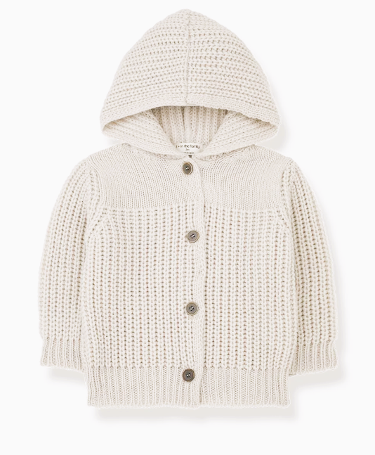 1+ IN THE FAMILY HOODED JACKET (6M-24M)