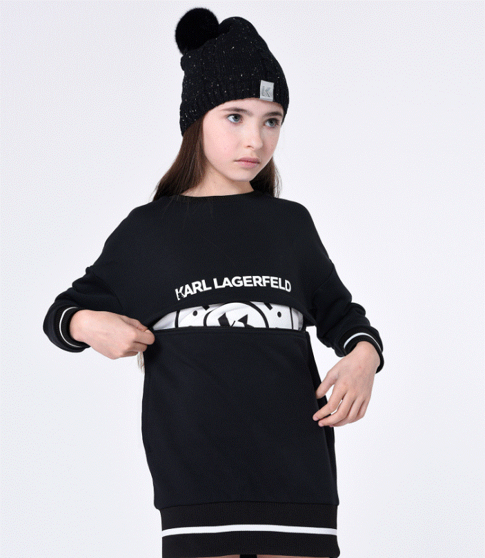 KARL LAGERFELD 2-1 DRESS & SWEAT(2-12)