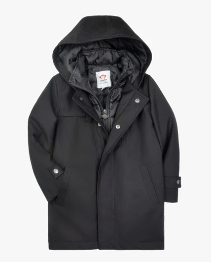 APPAMAN NEW GOTHAM COAT (3-16Y)