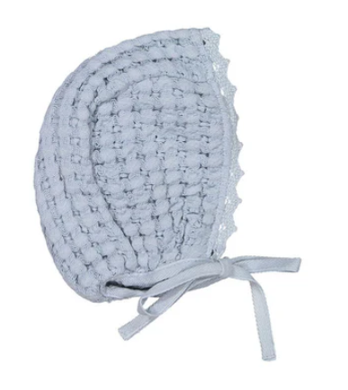 BEBE ORGANIC WAFFLE BONNET (OS)