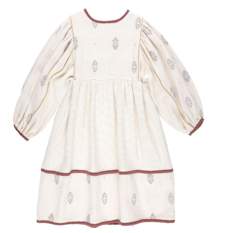 BELLE CHIARA BOX NECK DRESS (2-10Y)