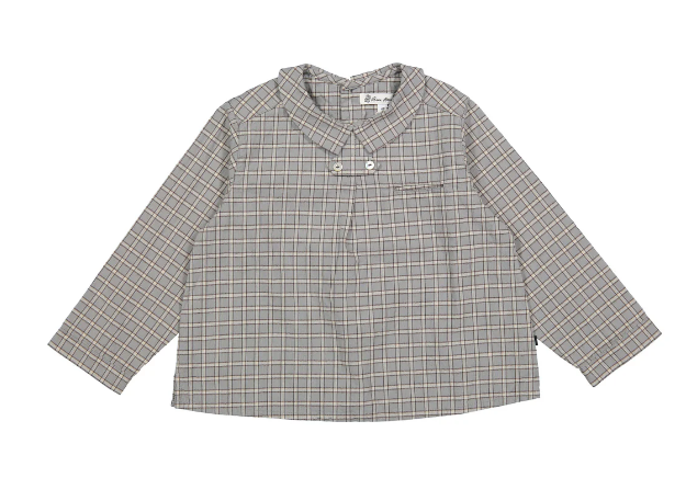 BENE BENE DUKET CHECK SHIRT (3T-8T)