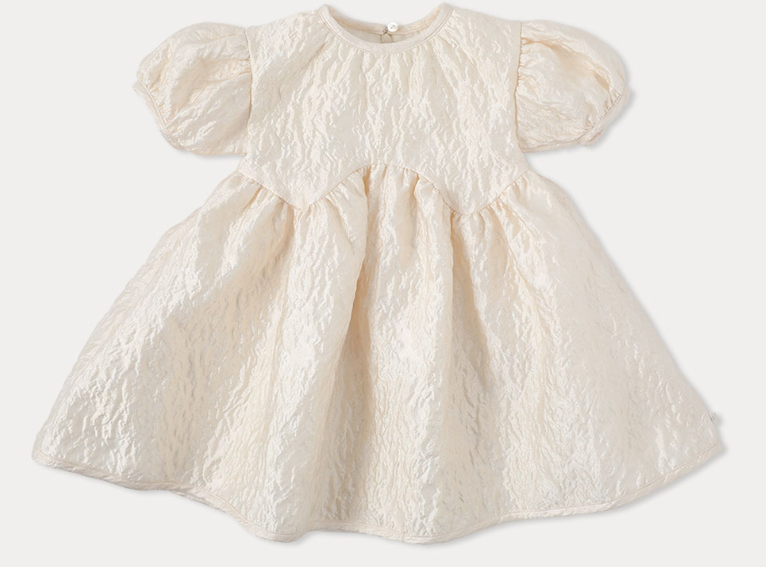 BENE BENE LENA JACQUARD WAVE DRESS (12M-24M)