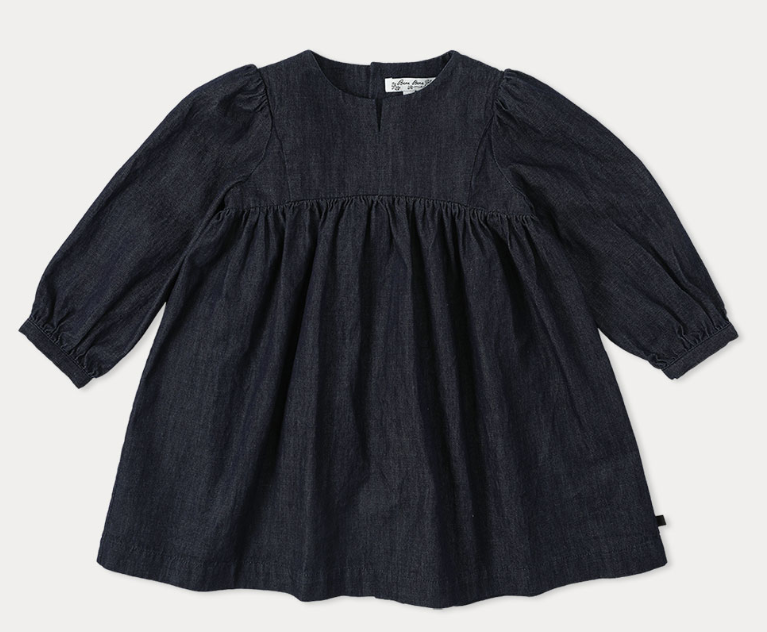 BENE BENE MILD DENIM DRESS (3-8T)