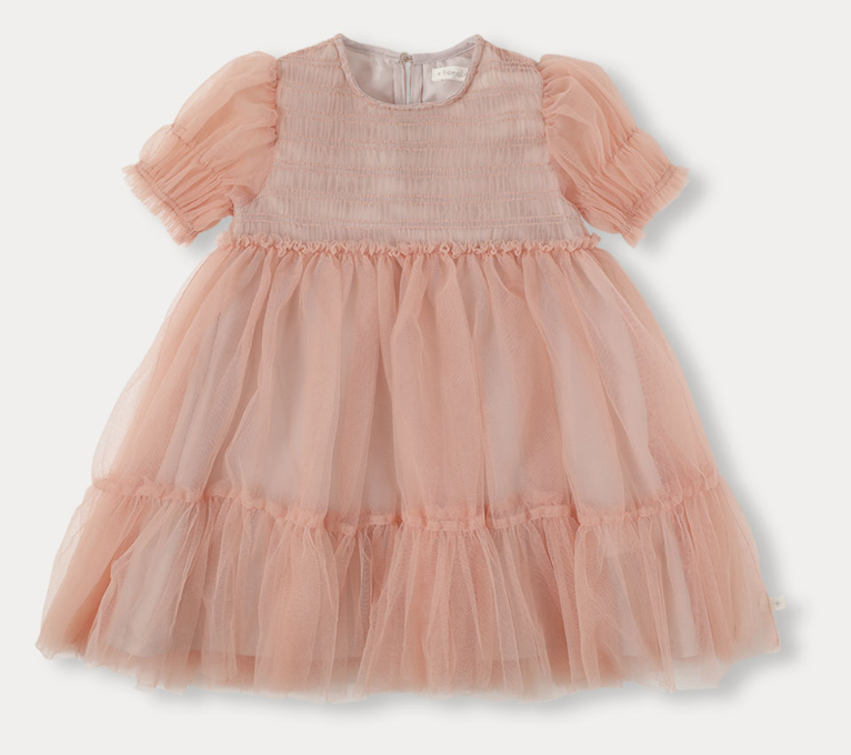 BENE BENE SMOCKING SHA DRESS (18M-24M)