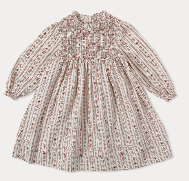 BENE BENE TYROL SMOCKING DRESS (3-8T)