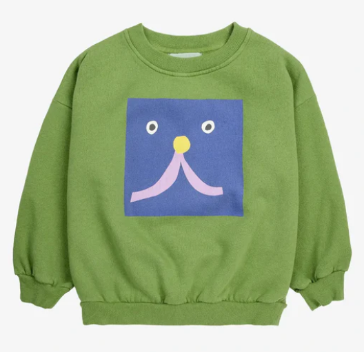 BOBO CHOSES FUNNY FACE SWEATSHIRT (2-9Y)