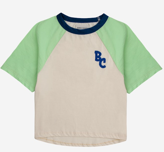 BOBO CHOSES RAGLAN SLEEVLESS TSHIRT(2-7Y)