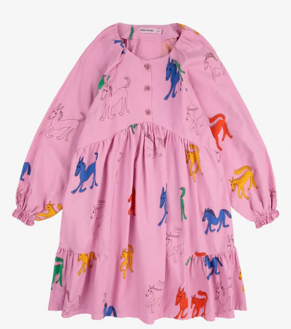 BOBO CHOSES WONDER HORSE DRESS (2-9Y)