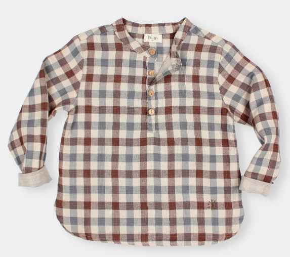 BUHO CHECK SHIRT (2-12Y)