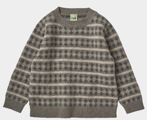 FUB LAMBSWOOL SWEATER (2-12Y)