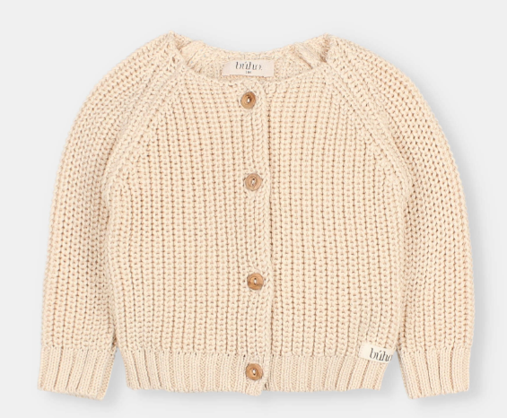 BUHO NB CARDIGAN (1M-6M)