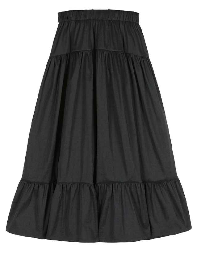 CAROLINE BOSMANS TAFTA SKIRT (12-L)