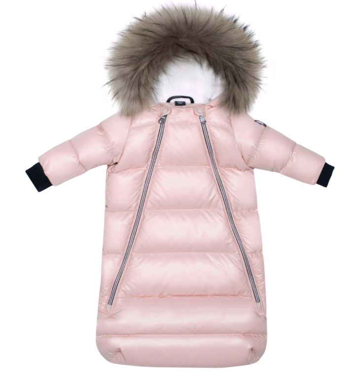 ELLABEE BABY SNOWSUIT WITH FUR(3-6M)