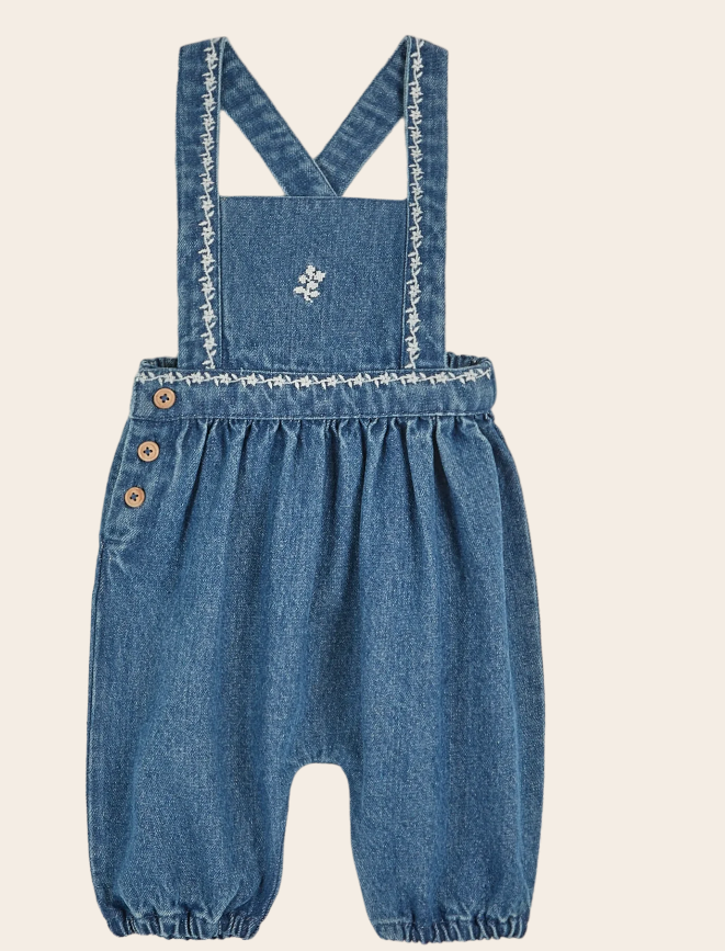 EMILE & IDA DENIM JUMPSUIT (9M-2A)