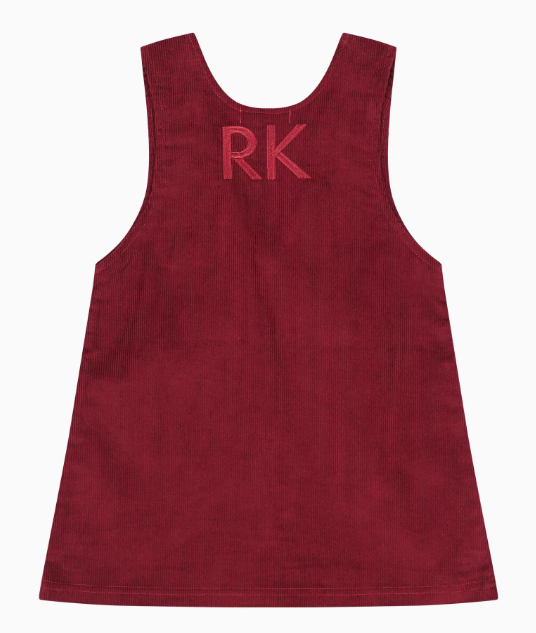 RETRO KID HAZEL CORDS SLEEVELESS DRESS(2-14Y)