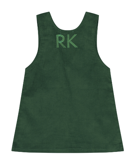 RETRO KID HAZEL CORDS SLEEVELESS DRESS(2-14Y)