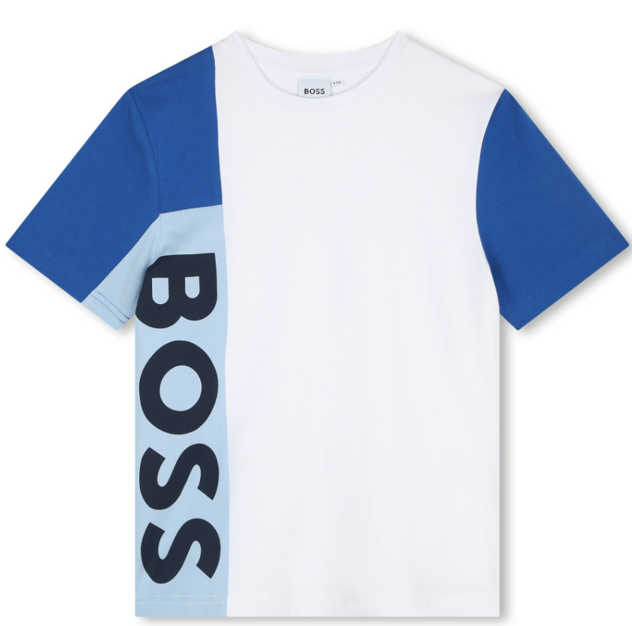 HUGO BOSS SS LOGO TEE (4-8A)