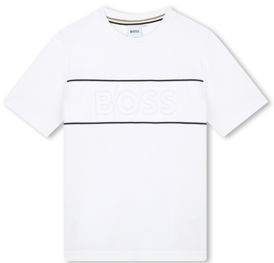 HUGO BOSS SS TSHIRT  (4-8A)