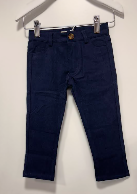 KIPP SUEDE SLIM STRETCH PANTS (2-8Y)