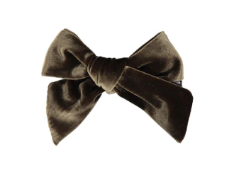 KNOT VELVET TEEN BOW (OS)