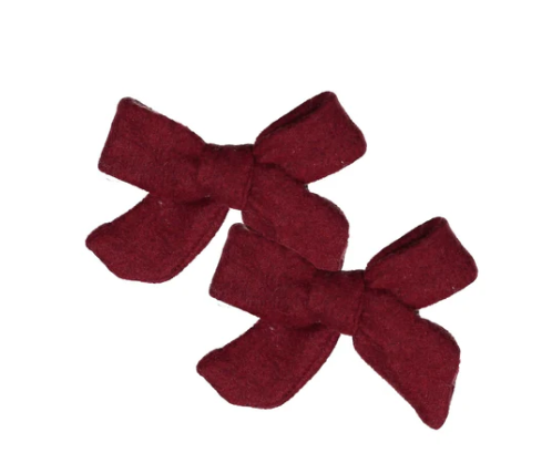 KNOT WOOLEN CLIP SET (OS)