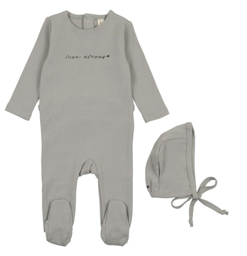 LILETTE MON AMOUR FOOTIE SET (NB-6M)