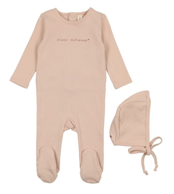 LILETTE MON AMOUR FOOTIE SET (NB-6M)