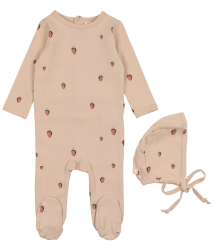 LILETTE VERY BERRY FOOTIE SET (NB-6M)