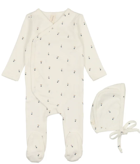 LILETTE VERY BERRY FOOTIE SET (NB-6M)