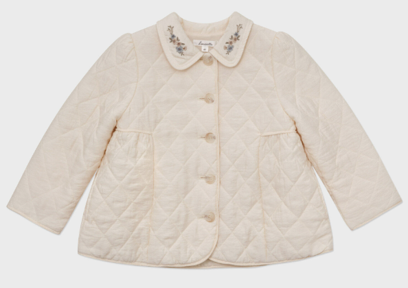 LOUISIELLA QUILTING JACKET (3-10Y)