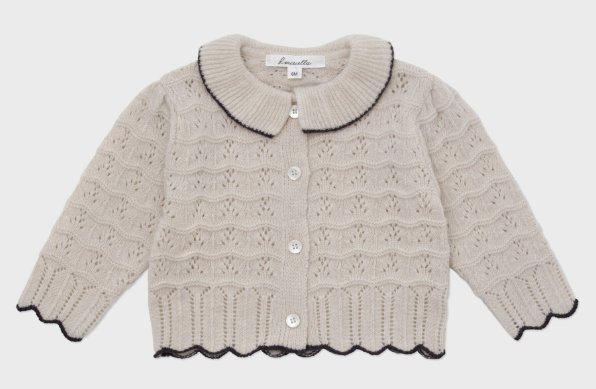 LOUISIELLA BRETTA KNIT CARDIGAN (6M-24M)