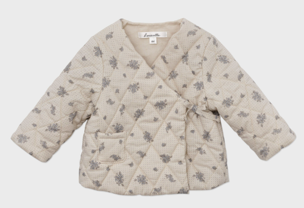 LOUISIELLA FRENELLS QUILTING JACKET(6M-24M)