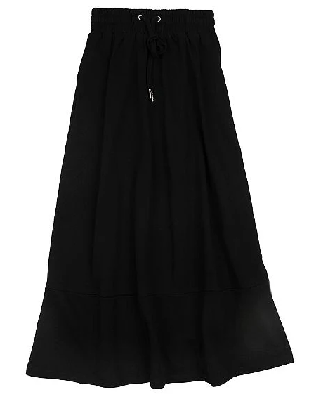 LUNA MAE TERRY WAISTED SEAM SKIRT(XS-XL)