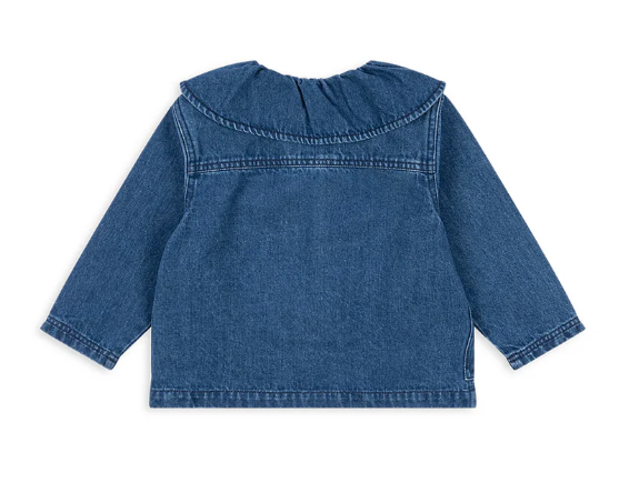 KONGES SLOJD MAGOT DENIM SHIRT(12M-8Y)