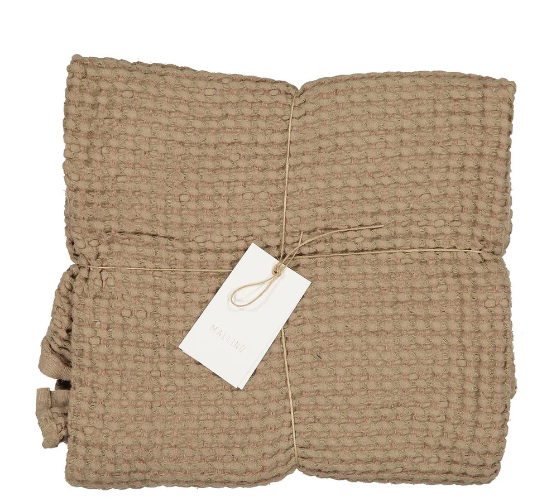 MALLINO WAFFLE BLANKET (OS)