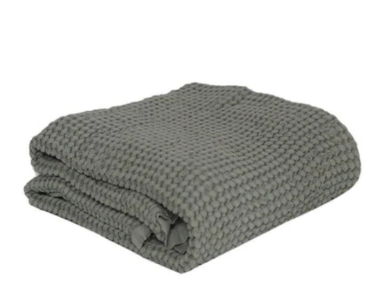 MALLINO WAFFLE BLANKET (OS)