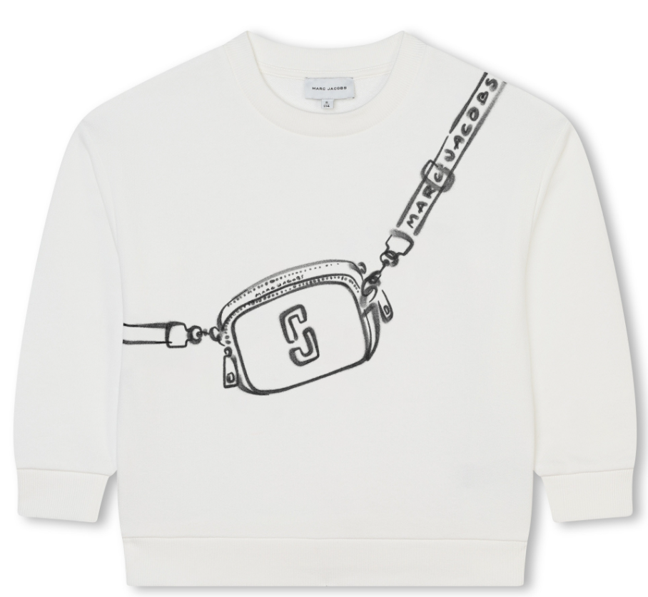 MARC JACOBS SNAPSHOT SWEATSHIRT (2-10A)