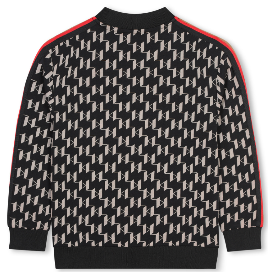 KARL LAGERFELD MONOGRAM SWEATSHIRT (2-12A)