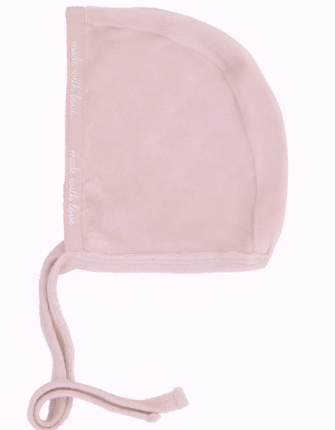 NOGGI VELOUR BONNET (1M-6M)