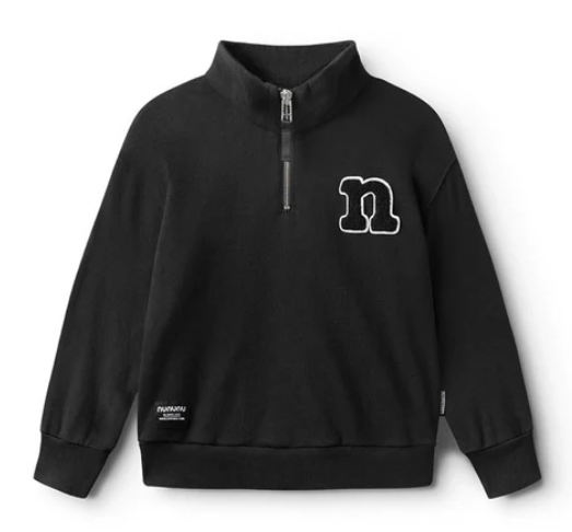 NUNUNU 1/2 ZIP SWEATSHIRT (2-11Y)