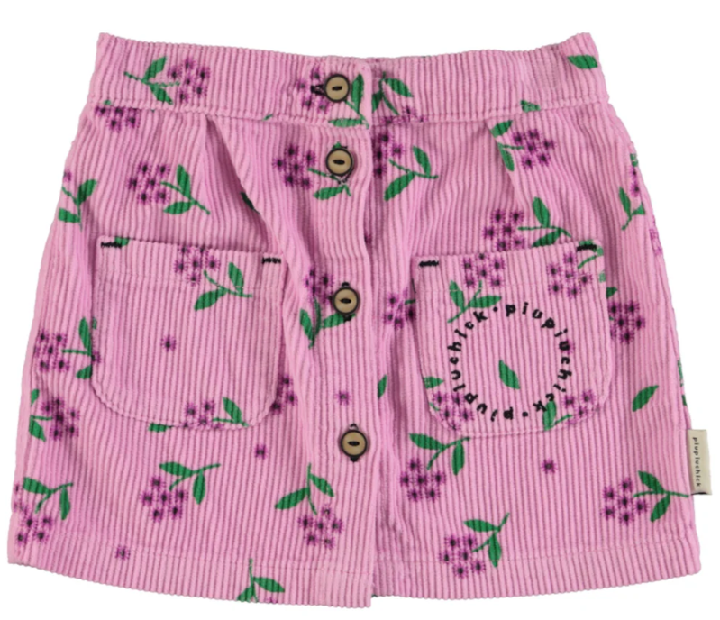 PUIPUICHICK KNEE LENGHT SKIRT (6-12Y)