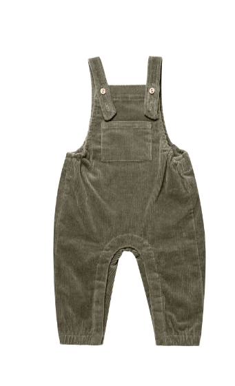 QUINCY MAE CORDUROY OVERALLS(6M-24M)