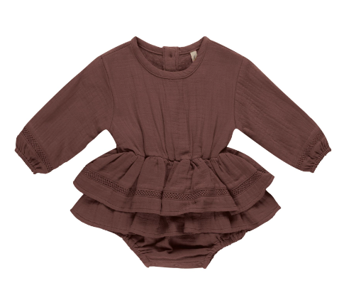 QUINCY MAE ROSIE ROMPER (12M-3Y)