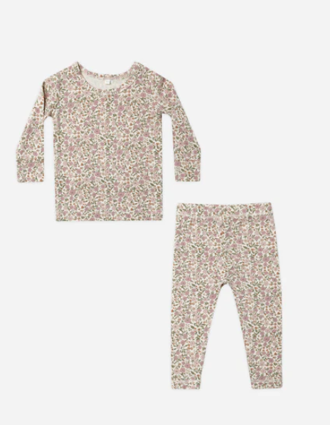 QUINCY MAE BAMBOO PAJAMA SET(12M-3Y)