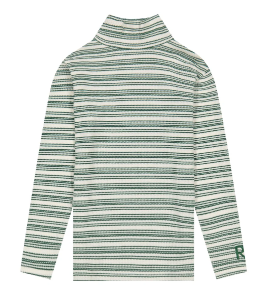 RETRO KID STRIPE WAFFLE TURTLENECK (18M-16Y)