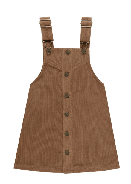 RYLEE & CRU OVERALL DRESS (4-7Y)