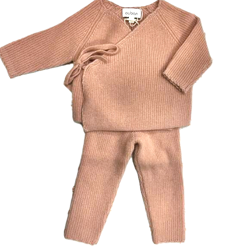 OUBON KNIT 2PC SET (3M-9M)