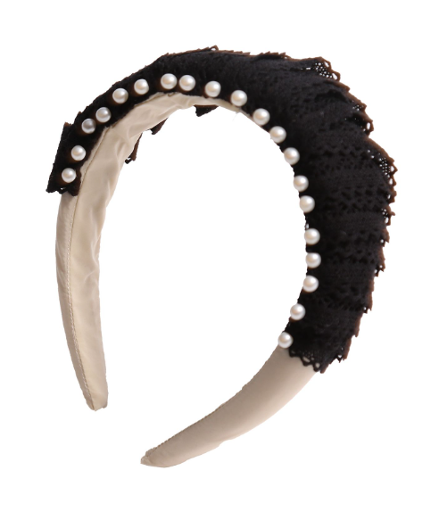 TIA CIBANI BRITTANY LACE HEADBAND (OS)