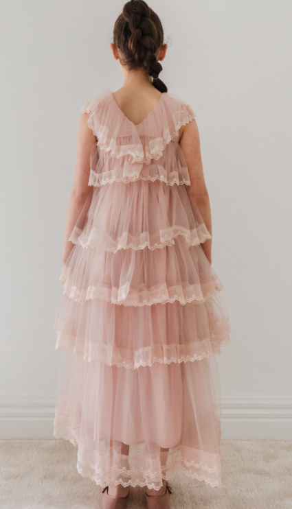 GOLD LABEL TULLE GOWN (3-18Y)